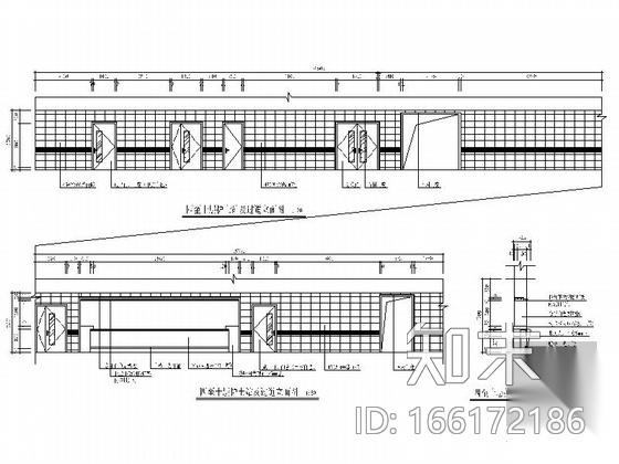 [新疆]三级乙等中医医院室内装修施工图cad施工图下载【ID:166172186】