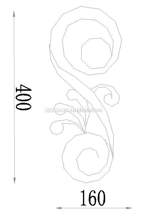 雕花cad施工图下载【ID:179274143】