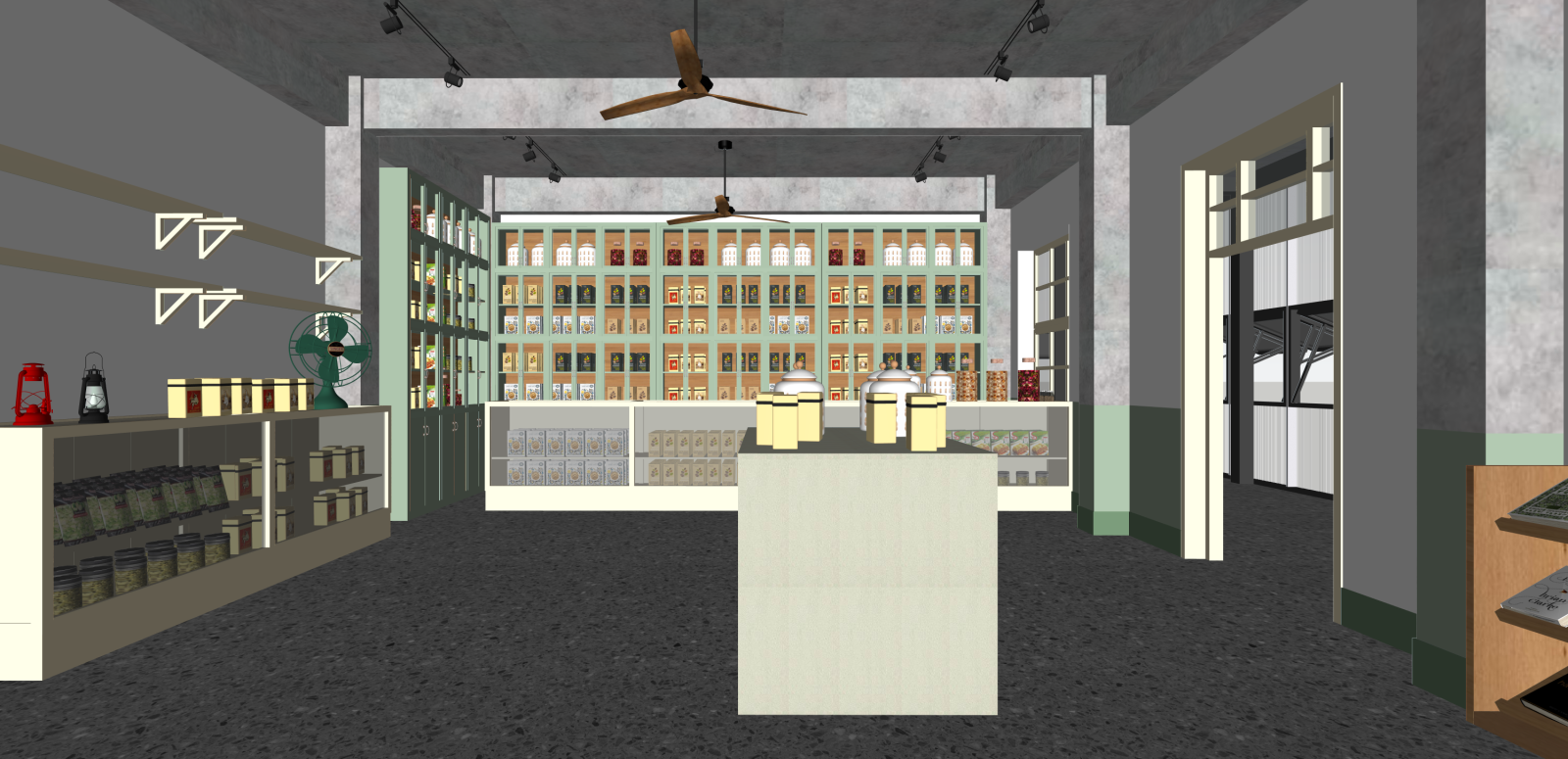 工业其他店铺SU模型下载【ID:1216052093】