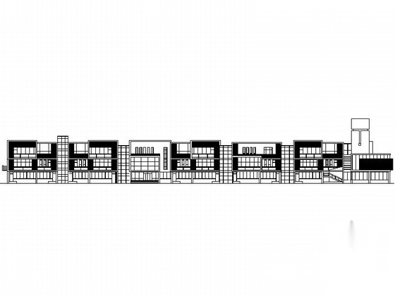 [杭州]某三层十五班幼儿园建筑方案图（含效果图）施工图下载【ID:165147168】