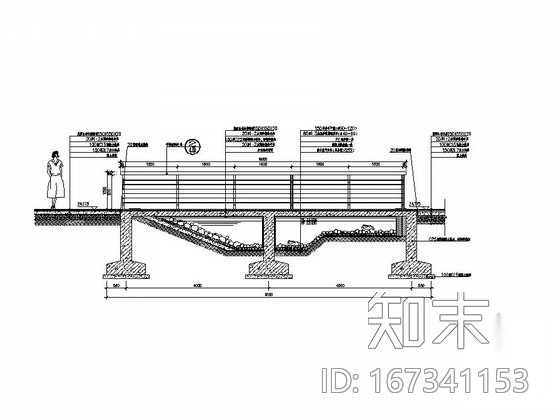 [潍坊]小区周边附属公园园林水景设计施工图cad施工图下载【ID:167341153】