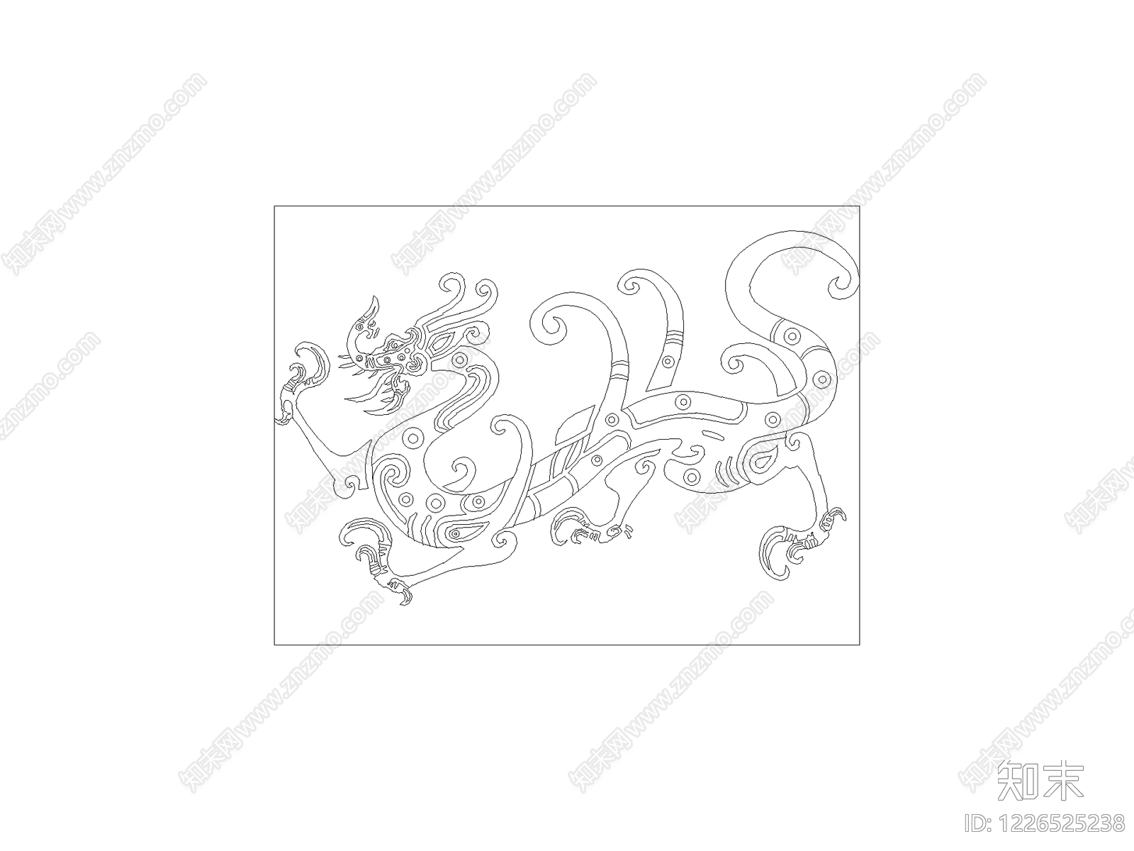 地面拼花CAD图纸