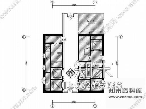 施工图河北某五星级豪华酒店电梯厅室内装修施工图施工图下载【ID:532037646】