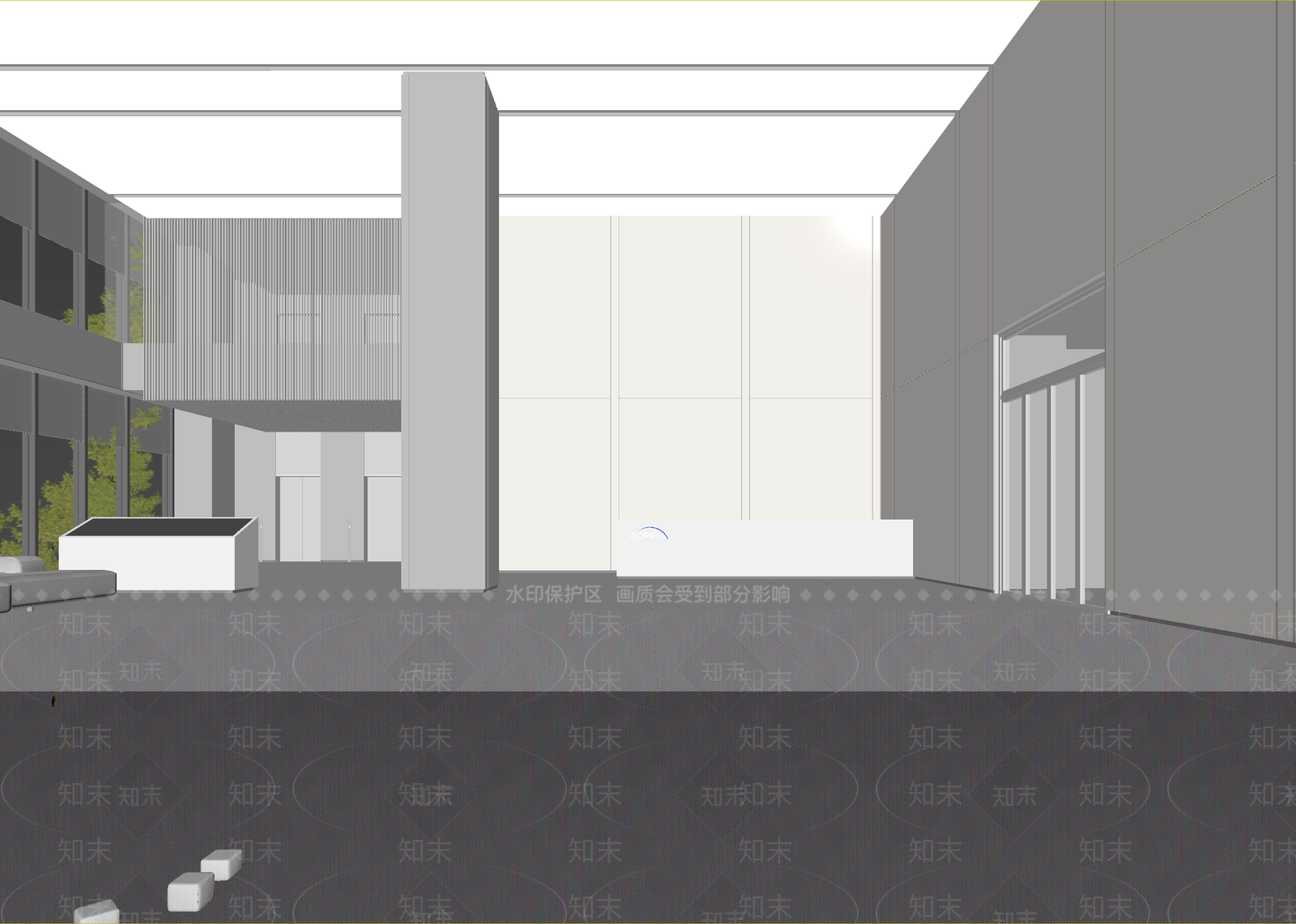 现代大厅3D模型下载【ID:1214753038】