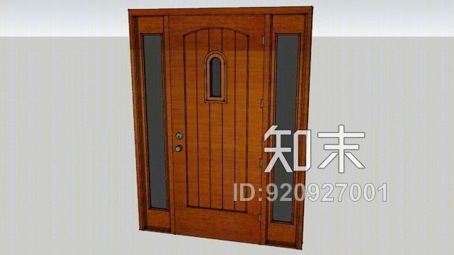 前木门SU模型下载【ID:920927001】