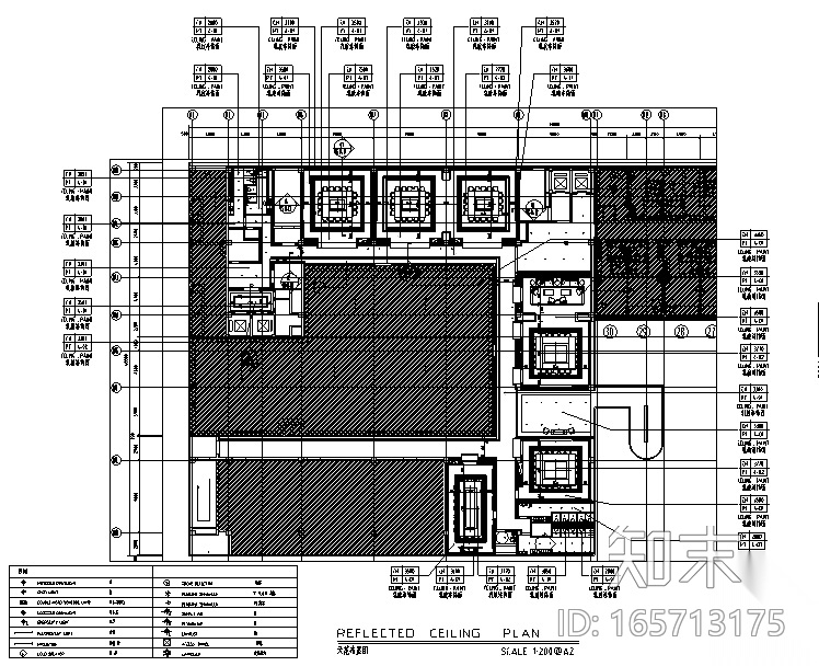 [重庆]48000平方酒店设计施工图（附效果图）cad施工图下载【ID:165713175】