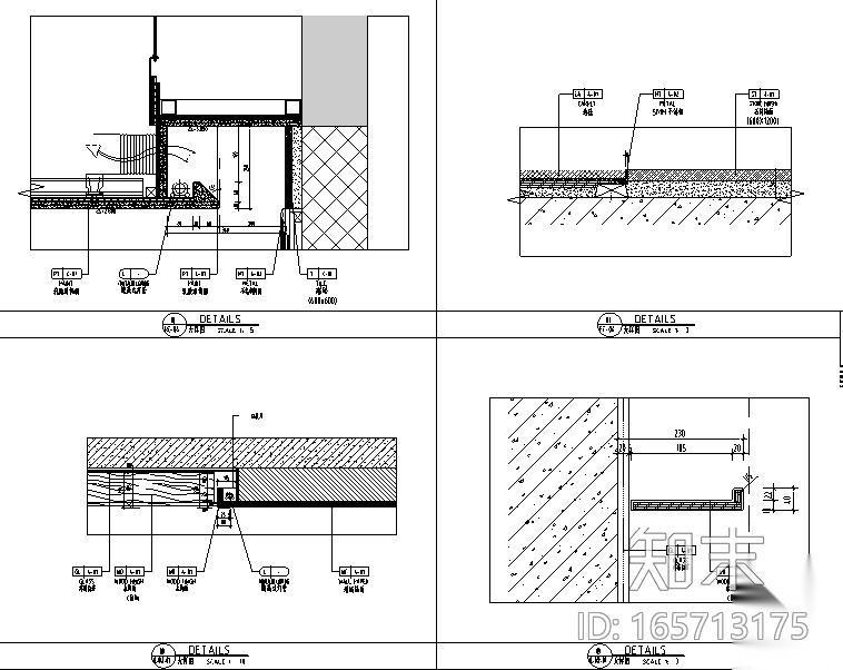 [重庆]48000平方酒店设计施工图（附效果图）cad施工图下载【ID:165713175】