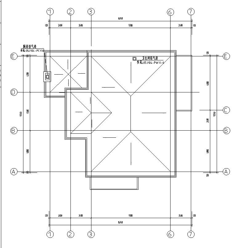 [山东]2层独栋别墅建筑施工图设计cad施工图下载【ID:149889159】