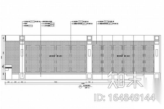 [南京]自然风景区典雅中式游客服务中心装修施工图（含效...施工图下载【ID:164849144】