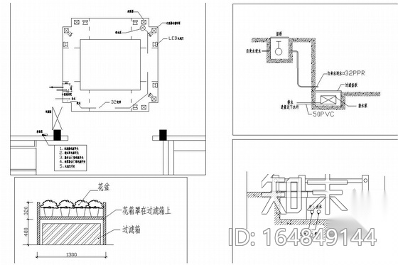 [南京]自然风景区典雅中式游客服务中心装修施工图（含效...施工图下载【ID:164849144】