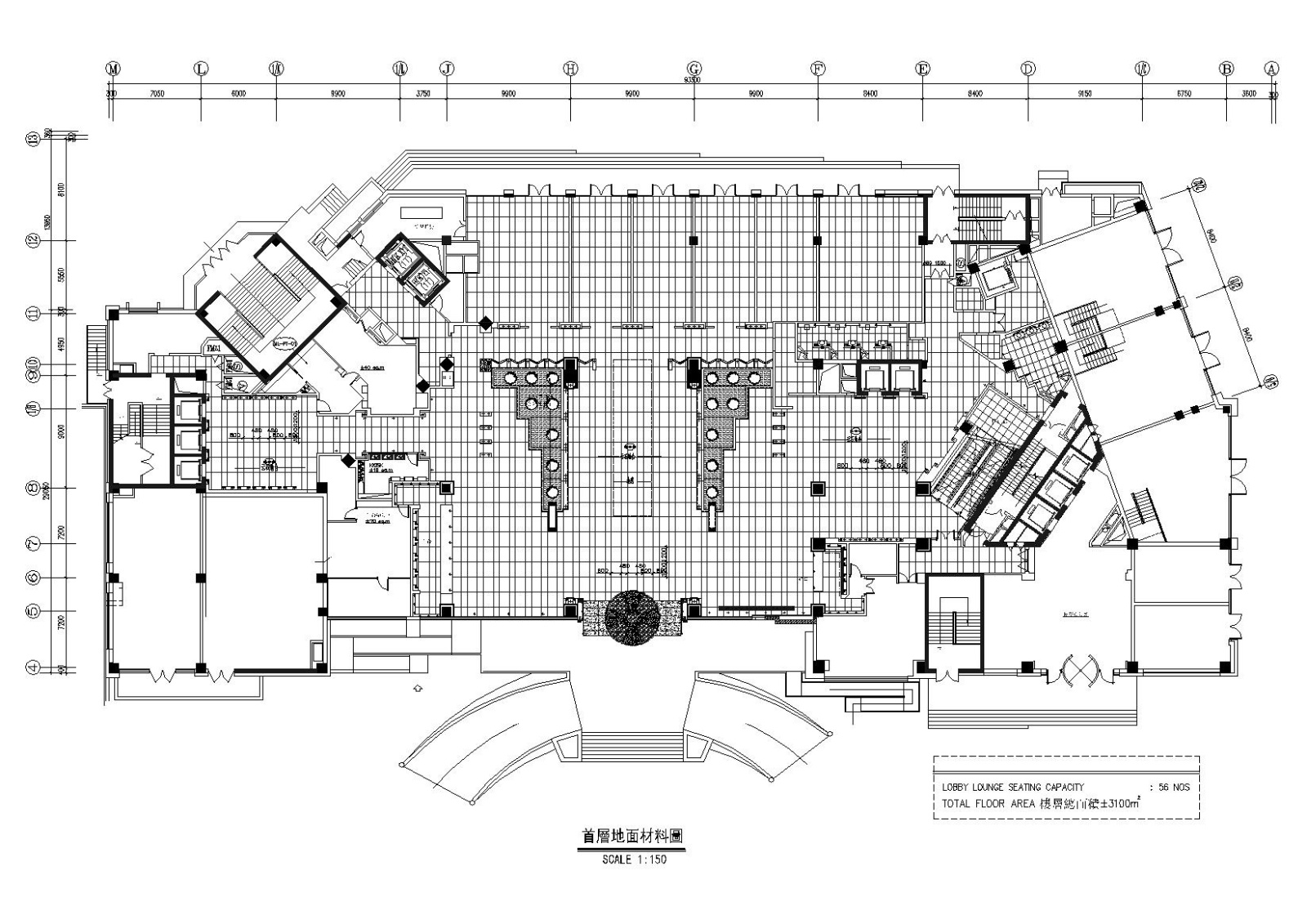 [辽宁]大连凯宾斯基酒店CAD施工图+效果图cad施工图下载【ID:160410153】