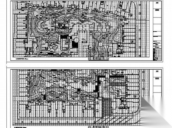 福清某家园小区景观绿化设计施工图cad施工图下载【ID:161098154】