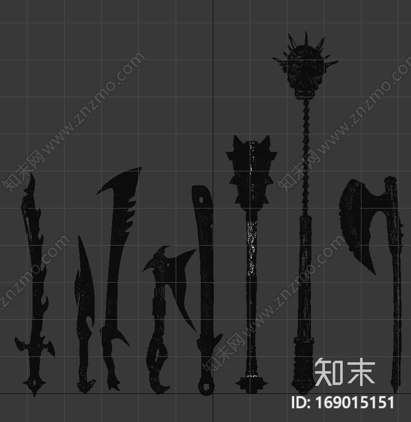 中世纪部件CG模型下载【ID:169015151】