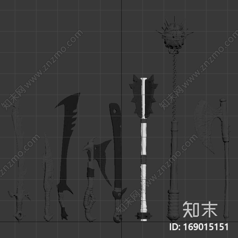 中世纪部件CG模型下载【ID:169015151】