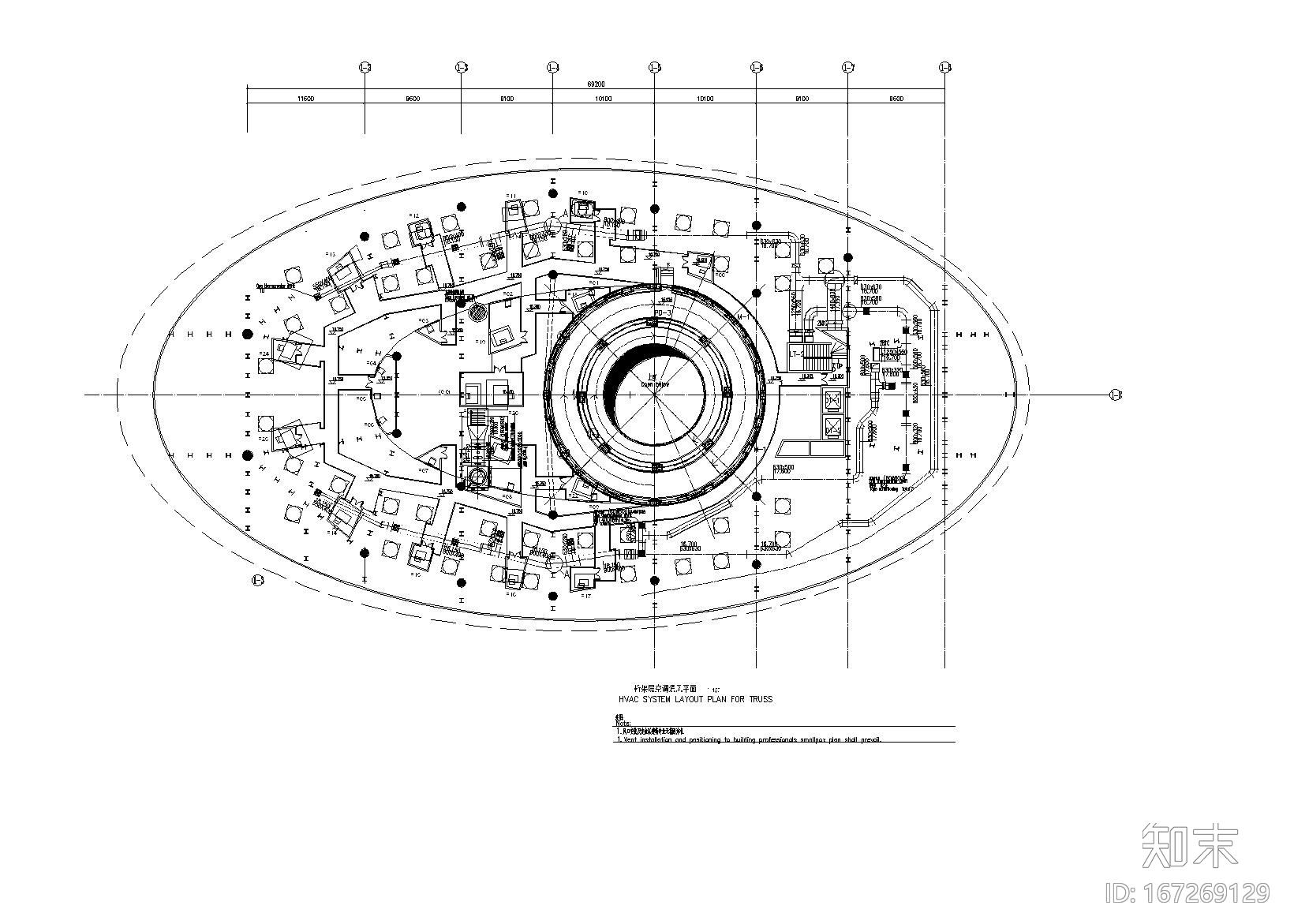 2010世博会沙特馆暖通施工图cad施工图下载【ID:167269129】