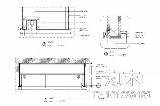 [福建]家居体验馆内部家具展示店内施工图cad施工图下载【ID:161688189】