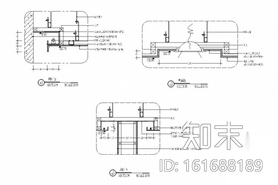 [福建]家居体验馆内部家具展示店内施工图cad施工图下载【ID:161688189】