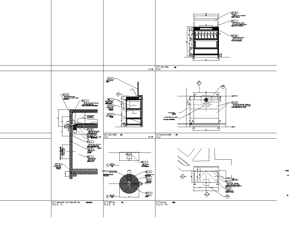 北京某饭店中餐厅室内装修全套施工图纸cad施工图下载【ID:161764125】