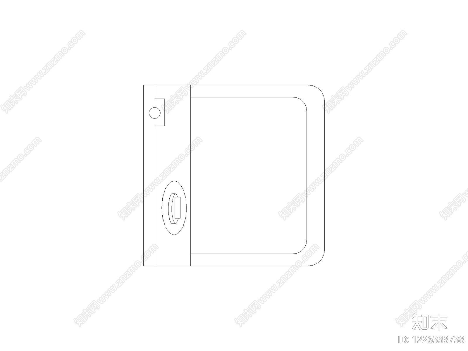 柜子cad施工图下载【ID:1226333738】