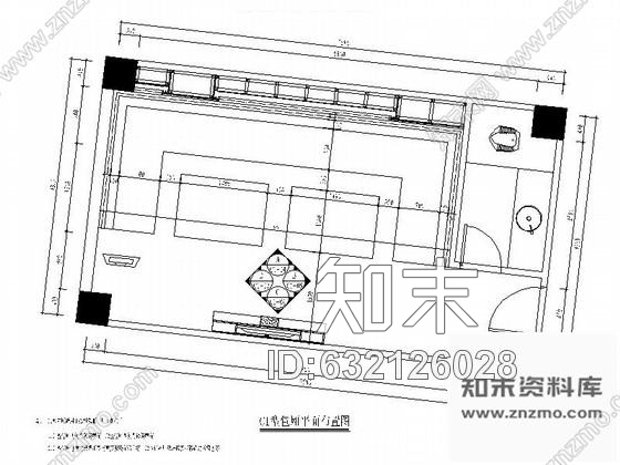 施工图厦门高档精品KTV包厢室内装修图含效果cad施工图下载【ID:632126028】