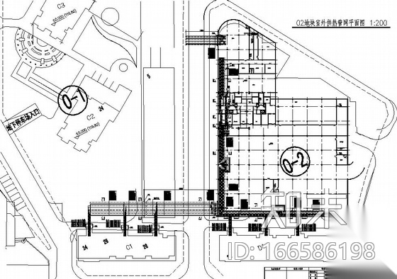 黑龙江某小区室外给排水图纸cad施工图下载【ID:166586198】