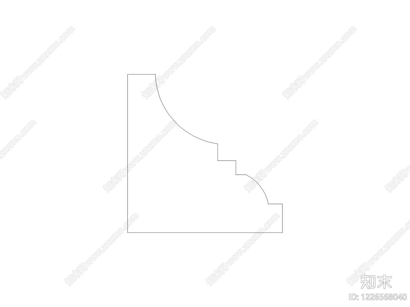 中式综合硬装构件图库CAD图纸