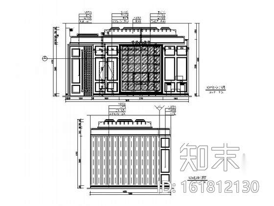 [北京]国际量贩式KTV包厢室内设计施工图cad施工图下载【ID:161812130】