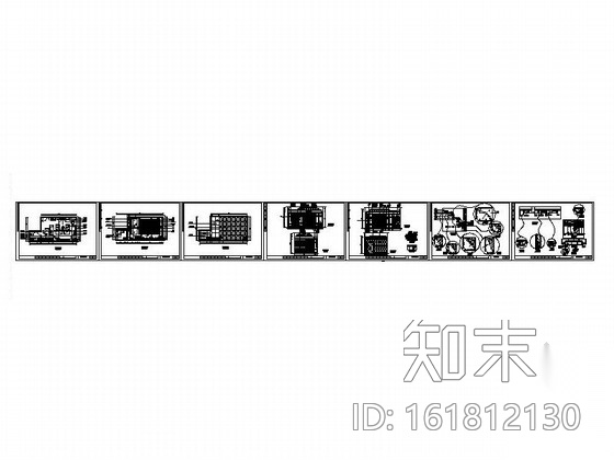 [北京]国际量贩式KTV包厢室内设计施工图cad施工图下载【ID:161812130】
