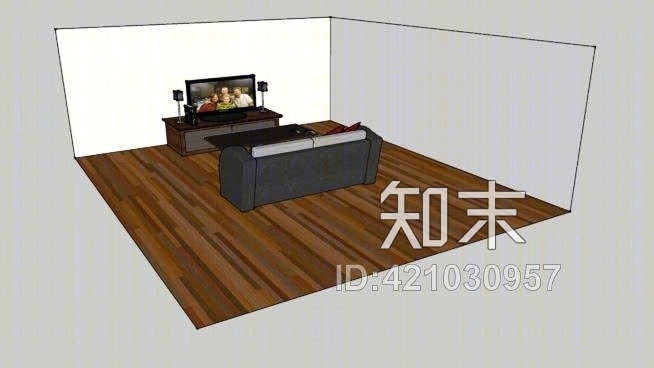 客厅用XBOX360SLIM多一点SU模型下载【ID:421030957】