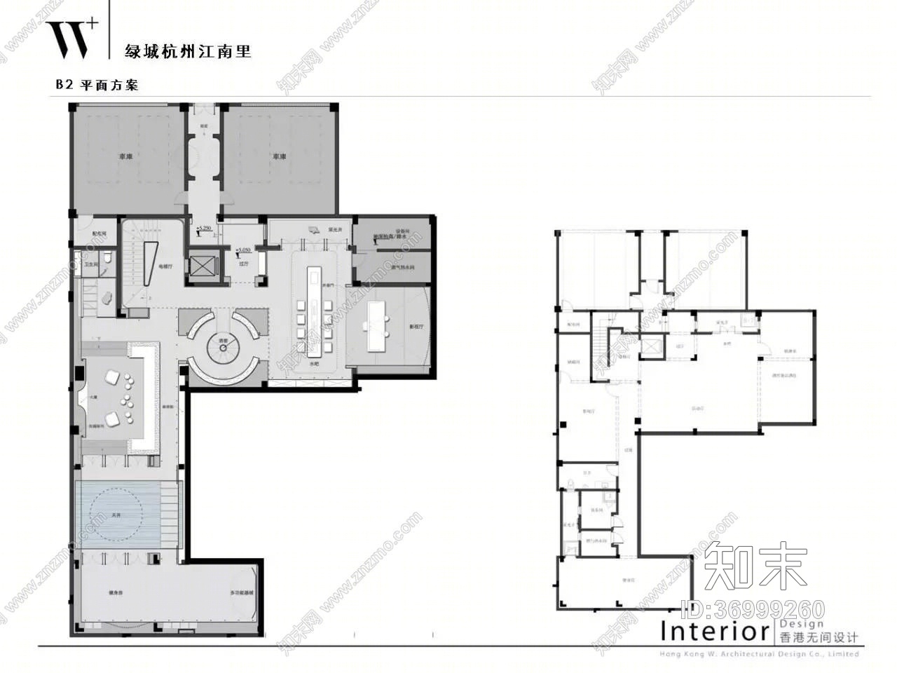 【名师图集】新中式别墅样板间cad施工图下载【ID:36999260】