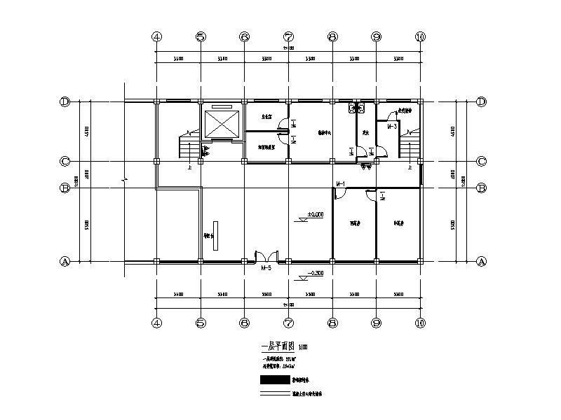 [宁夏]多层现代风格医院建筑方案图纸cad施工图下载【ID:151589137】