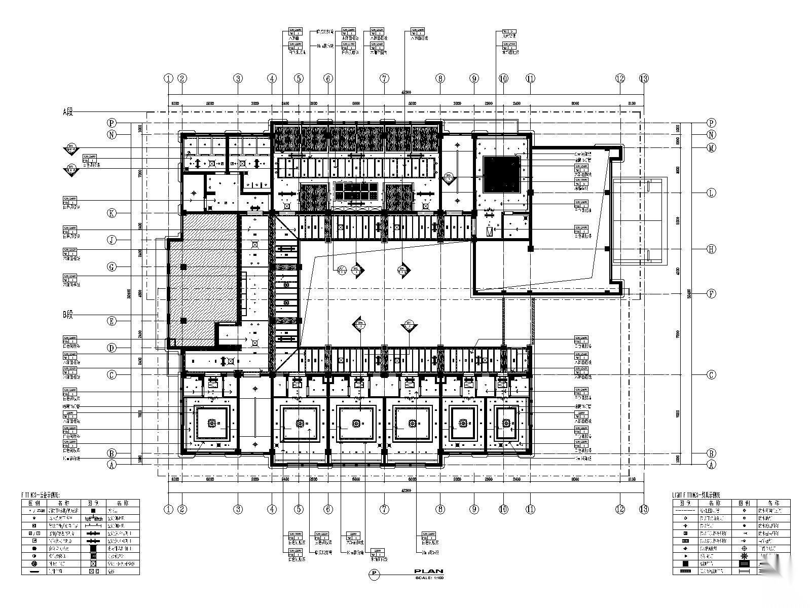 某生态养生园钓鱼台会所施工图_效果图_水电cad施工图下载【ID:160429194】