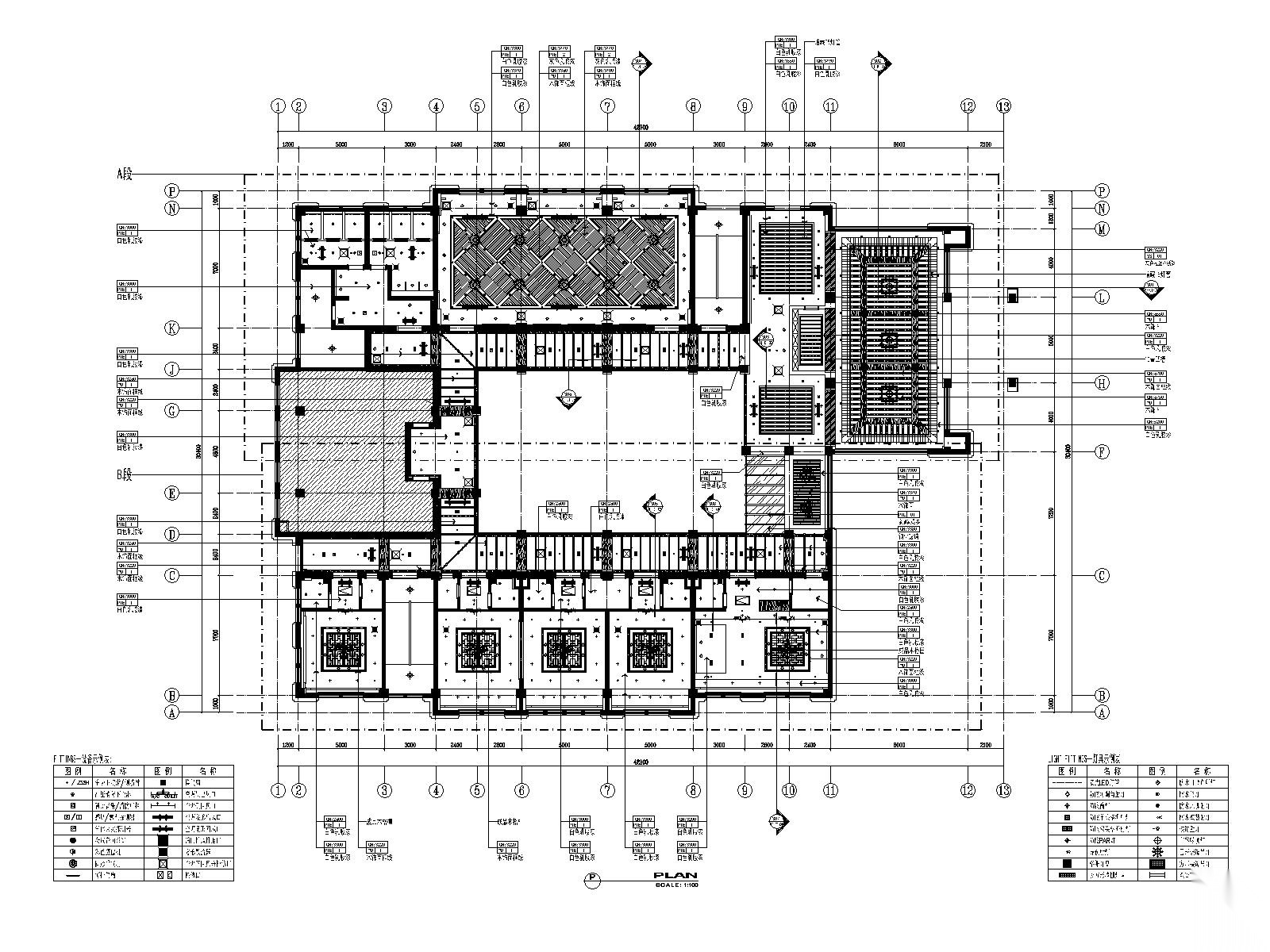 某生态养生园钓鱼台会所施工图_效果图_水电cad施工图下载【ID:160429194】