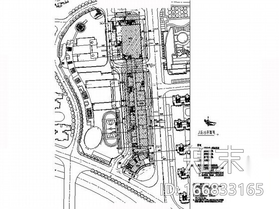 [温州]杨府山某商业综合楼人防部分建筑施工图cad施工图下载【ID:166833165】