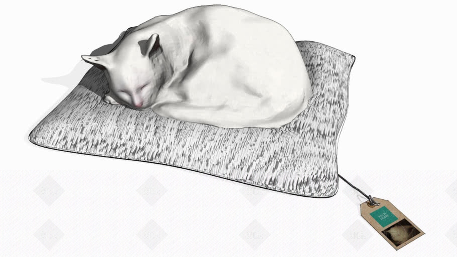 猫SU模型下载【ID:1162483157】