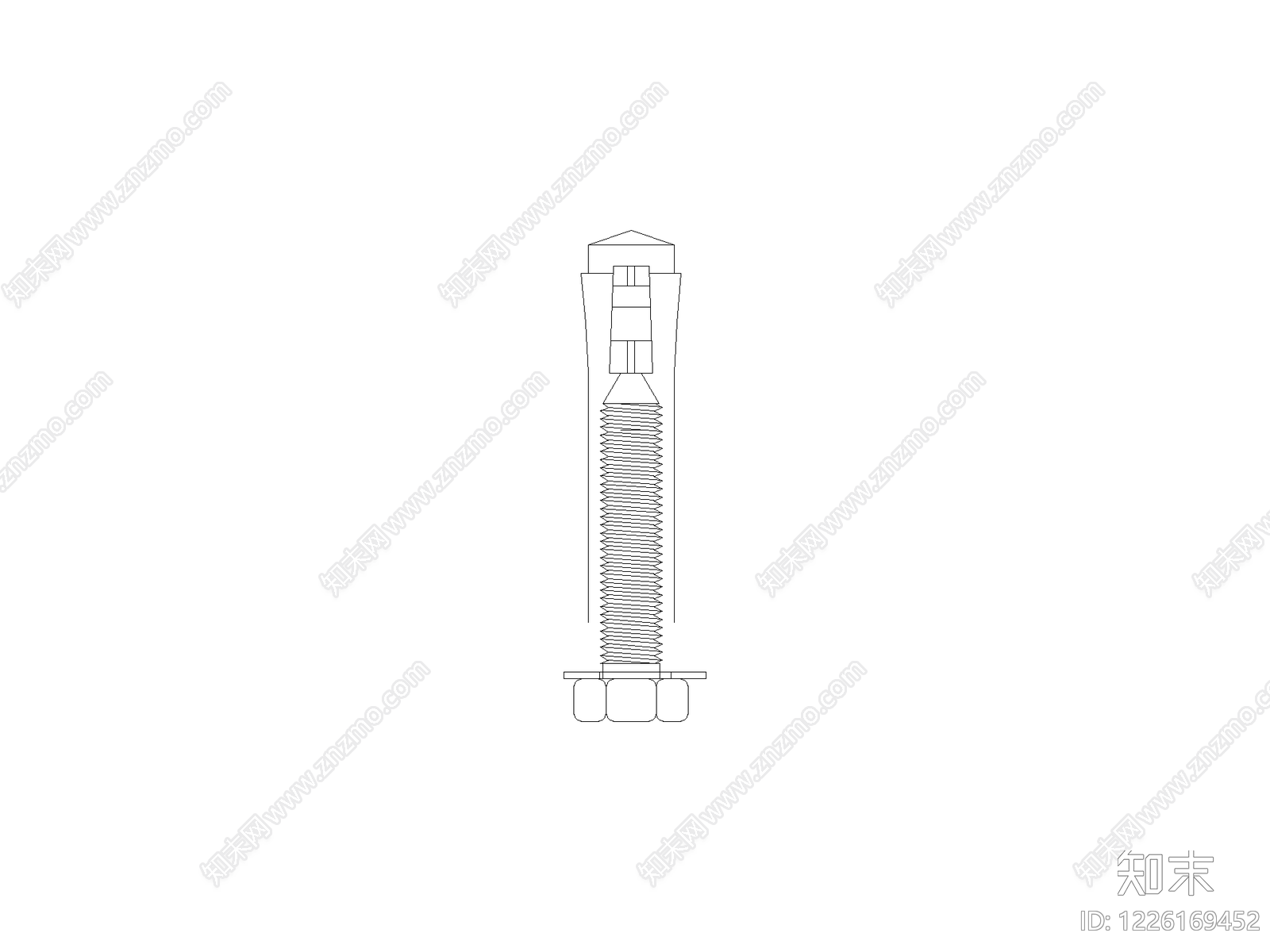现代五金管件CAD图纸