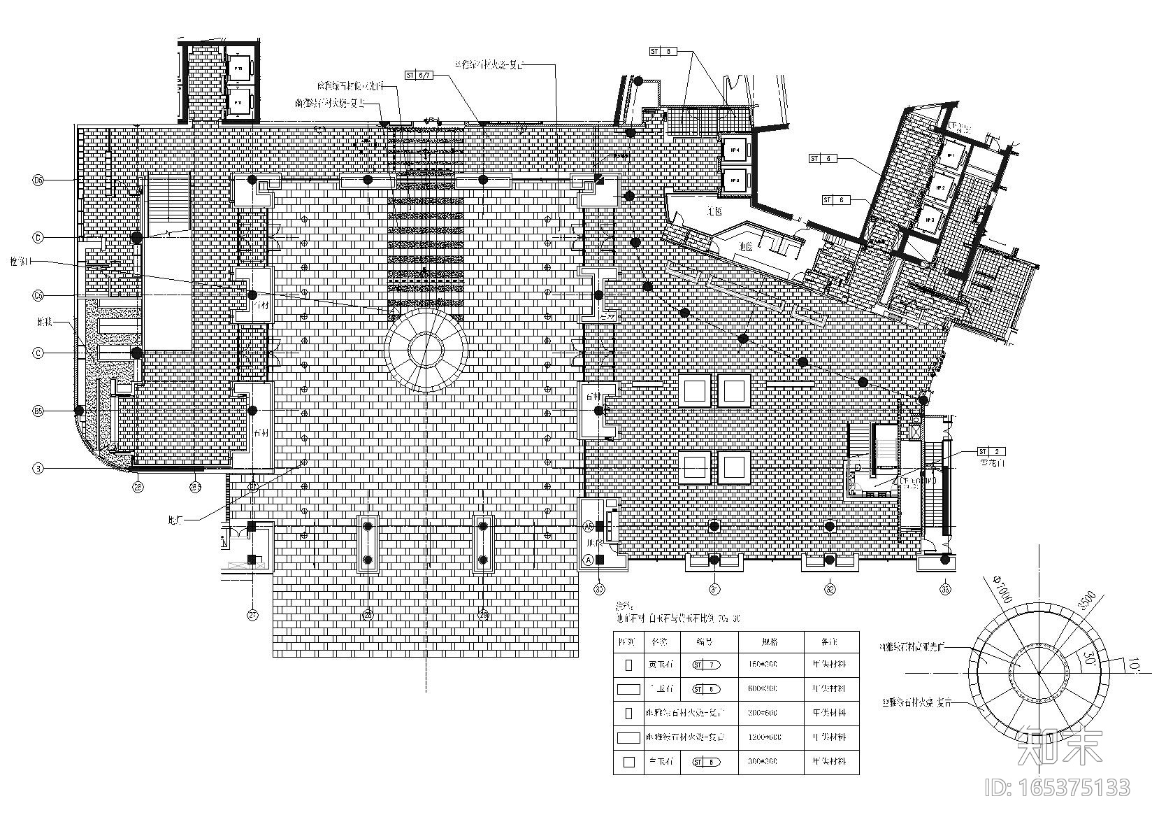 [北京]金融街丽嘉酒店全套室内装饰施工图cad施工图下载【ID:165375133】