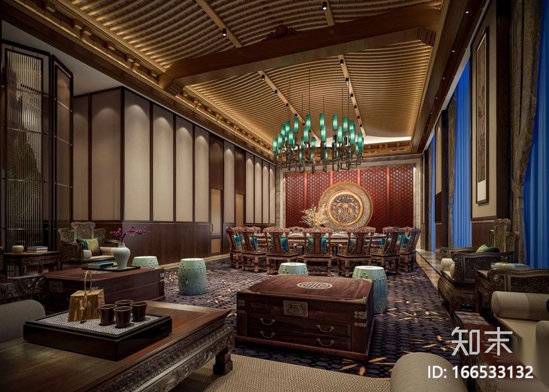 金螳螂-湖南省常德市大唐司马城：120000㎡文化旅游特色...cad施工图下载【ID:166533132】