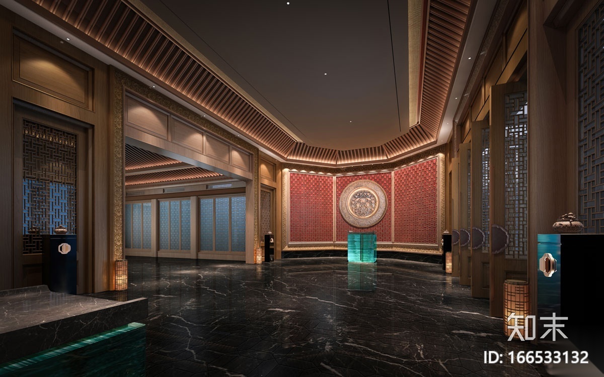 金螳螂-湖南省常德市大唐司马城：120000㎡文化旅游特色...cad施工图下载【ID:166533132】