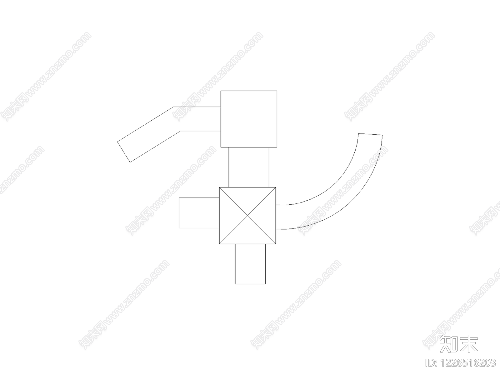 卫浴设施cad施工图下载【ID:1226516203】