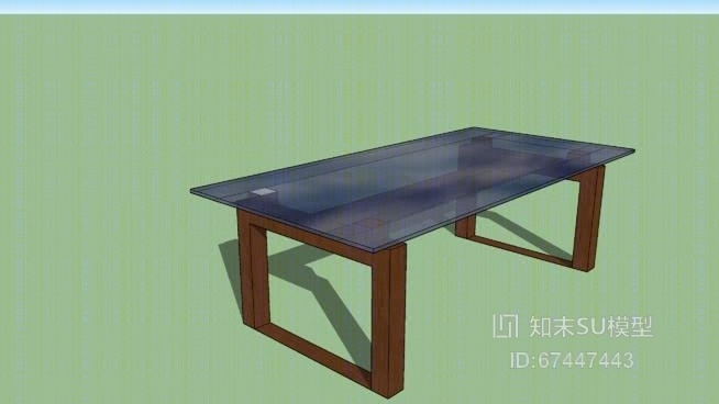 家居茶几SU模型下载【ID:617995436】