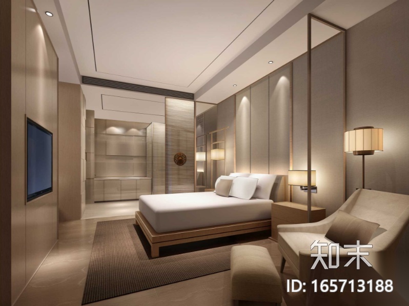 [广东]南海酒店改造项目公共区域精装修设计施工图（附效...施工图下载【ID:165713188】