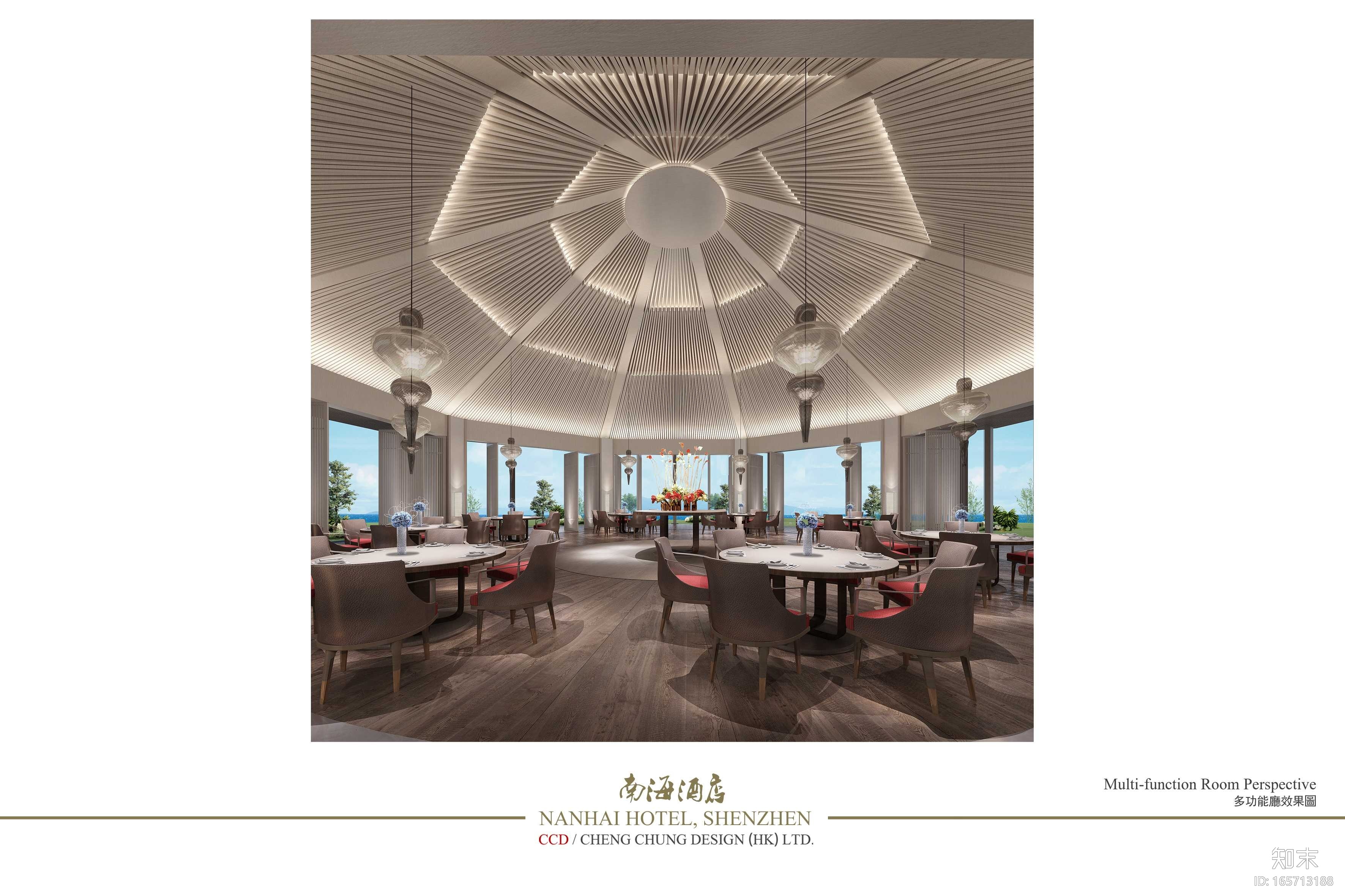 [广东]南海酒店改造项目公共区域精装修设计施工图（附效...cad施工图下载【ID:165713188】