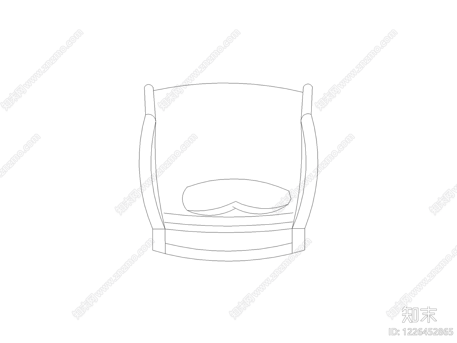椅子CAD图纸