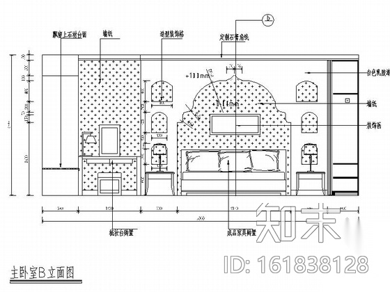 清新地中海风格两居室CAD装修图（含效果）cad施工图下载【ID:161838128】