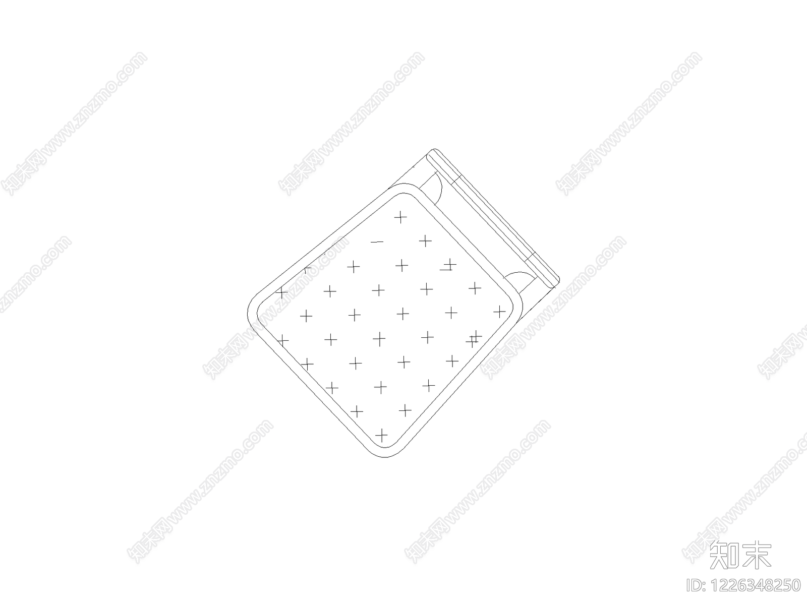 现代填充图案CAD图纸