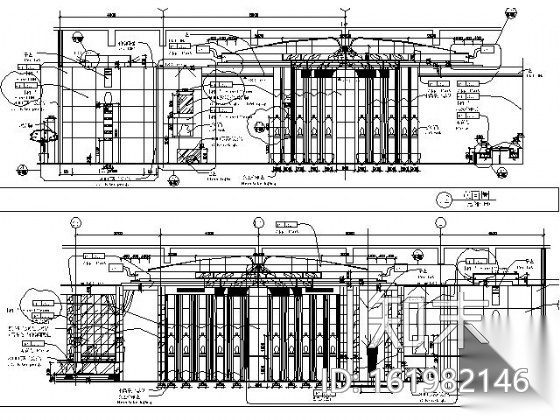 [苏州]涉外商务型酒店施工图(含材料)cad施工图下载【ID:161982146】