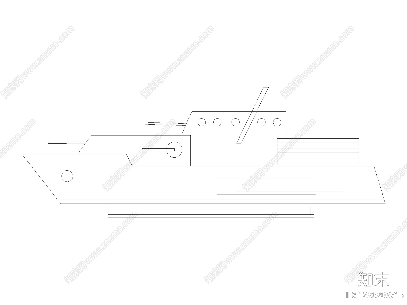 交通工具图库CAD图纸