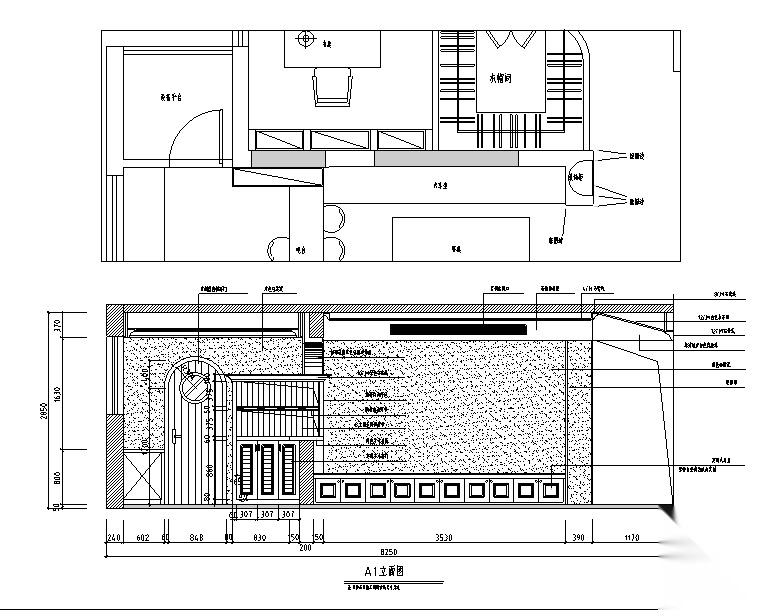 [江苏]英式田园风190平米住宅设计施工图（附效果图）cad施工图下载【ID:160490136】