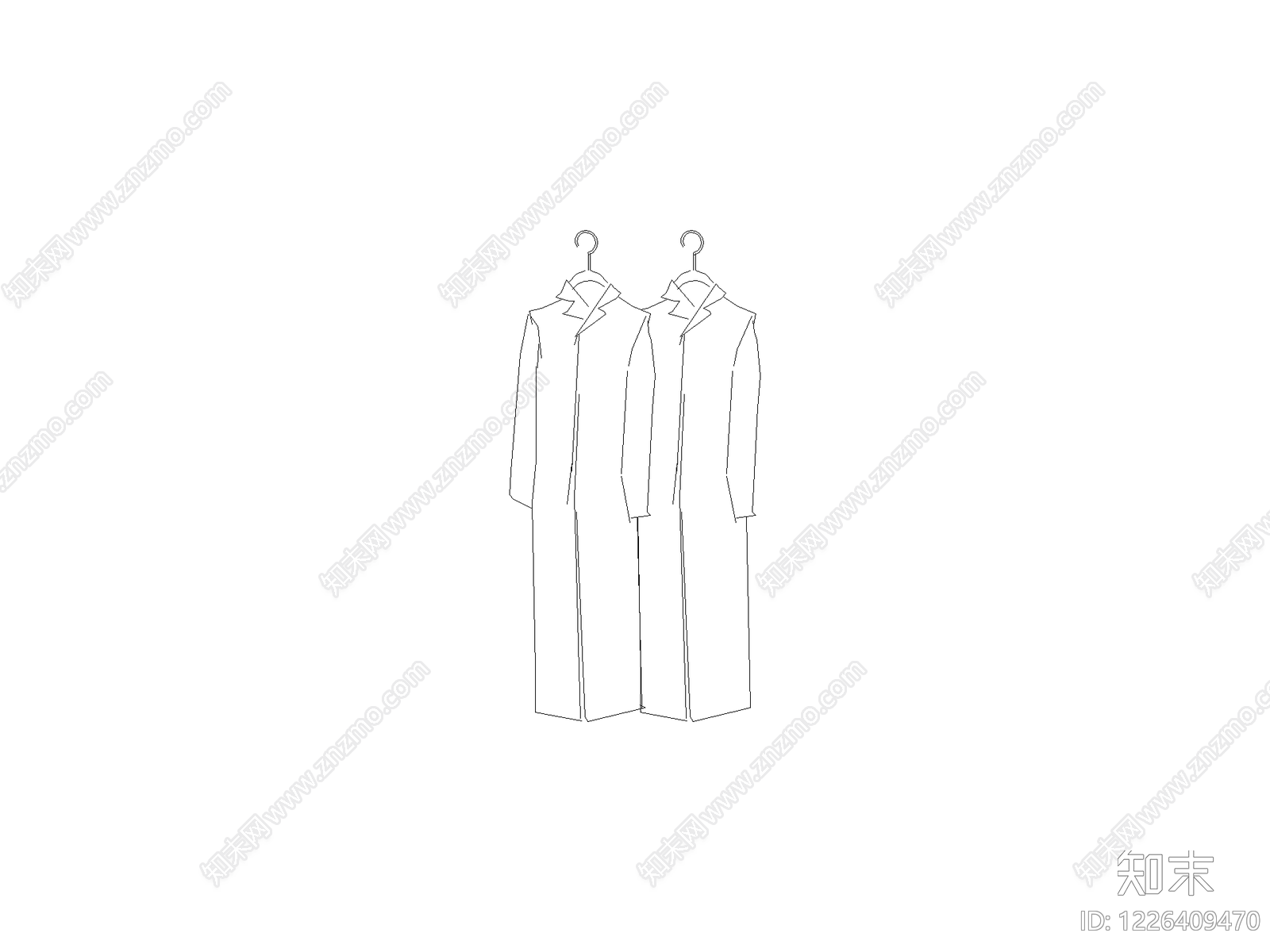 服装鞋帽cad施工图下载【ID:1226409470】